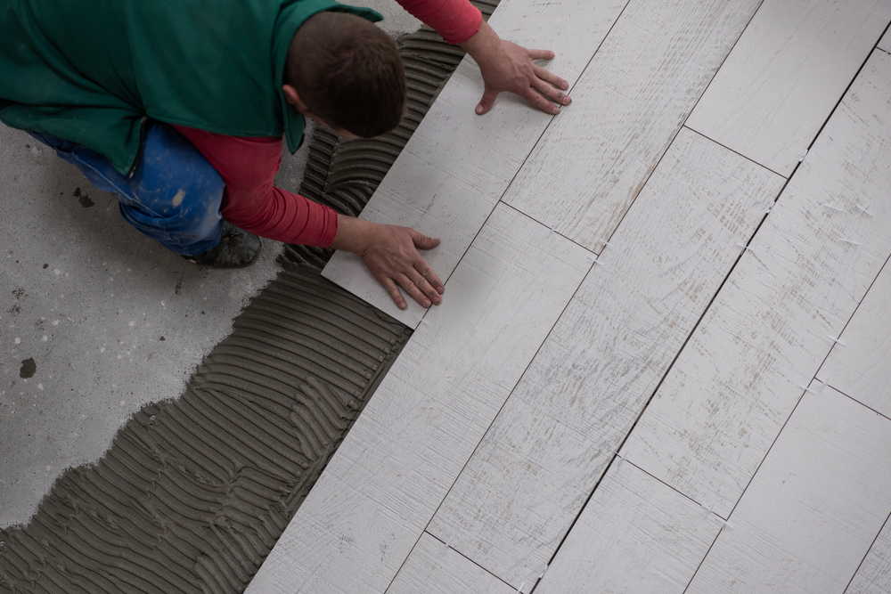 Professional tile installation in Calgary